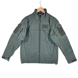 Massif Elements Jacket NAVAIR Flame Resistant Green Tactical Softshell Sz Medium